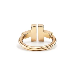 Tiffany & Co. Tiffany T turquoise wire ring in 18k gold. | ^ Rings|Gold Jewelry