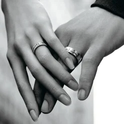 Tiffany & Co. Tiffany T wide diamond ring in 18k white gold, 5.5 mm wide. | ^Women Rings|Men's Jewelry