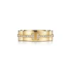 Tiffany & Co. Tiffany T wide diamond ring in 18k gold, 5.5 mm wide. | ^Women Rings|Men's Jewelry