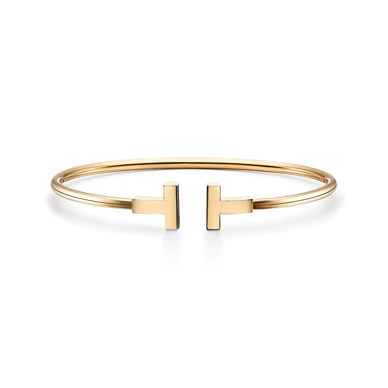 Tiffany & Co. Tiffany T wire bracelet in 18k gold, medium. | ^ Bracelets|Gifts for Her
