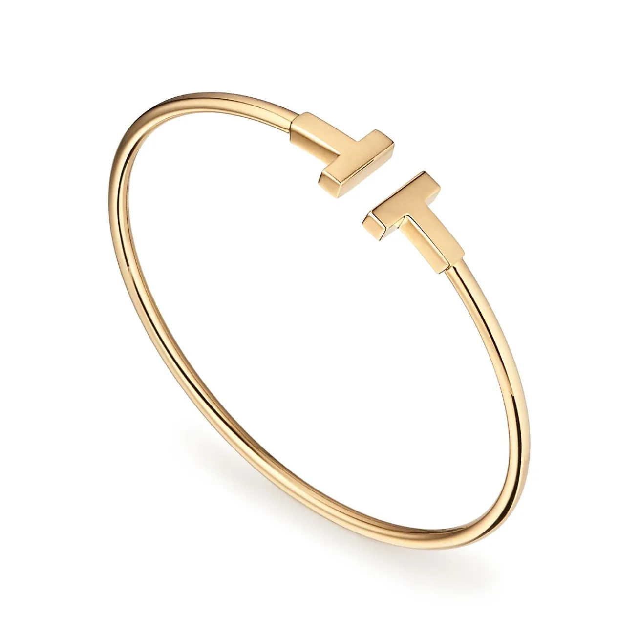 Tiffany & Co. Tiffany T wire bracelet in 18k gold, medium. | ^ Bracelets|Gifts for Her