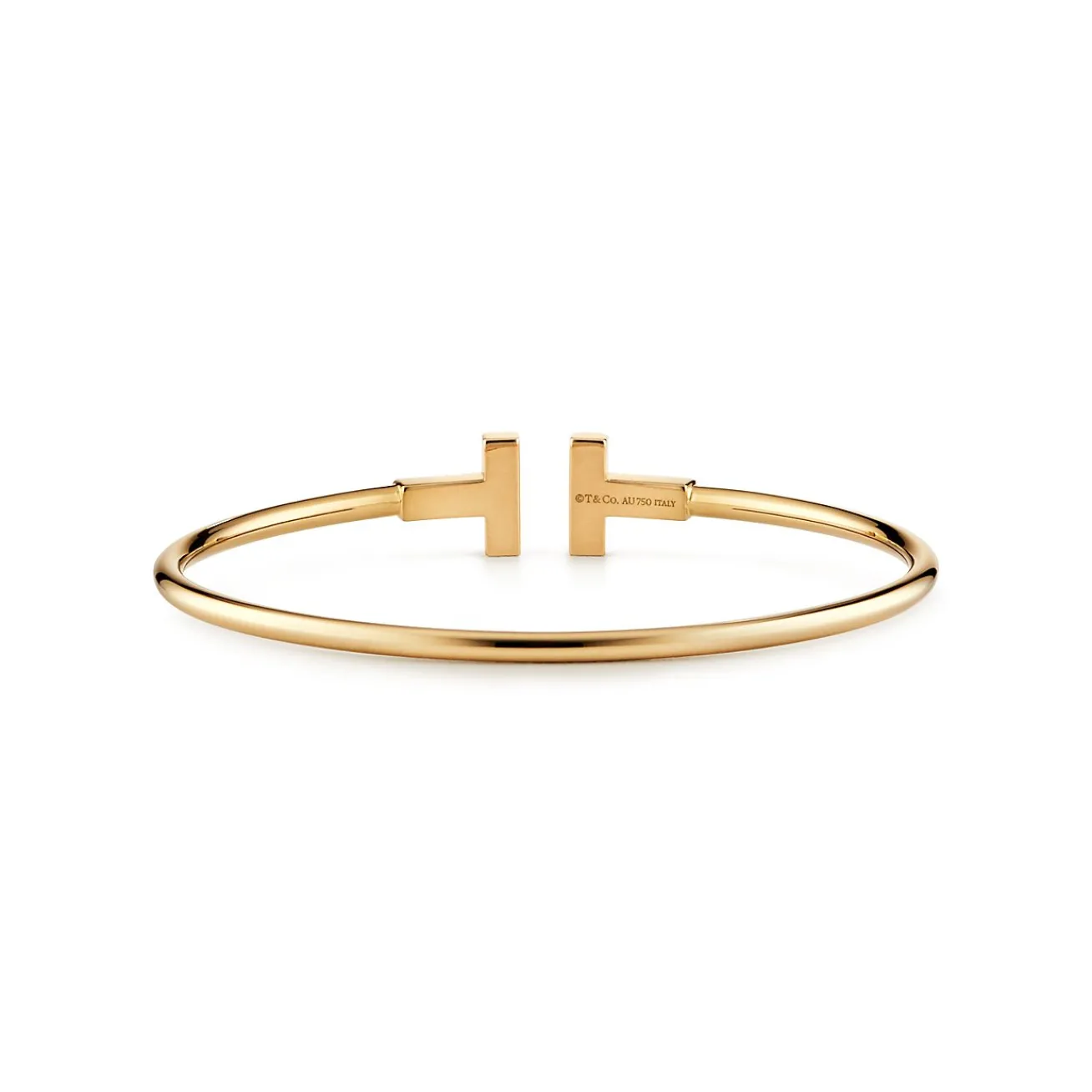 Tiffany & Co. Tiffany T wire bracelet in 18k gold, medium. | ^ Bracelets|Gifts for Her