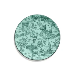 Tiffany & Co. Tiffany Toile Dessert Plate in Tiffany Blue® Bone China | ^ The Couple|Tiffany Blue® Gifts