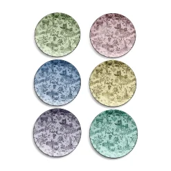 Tiffany & Co. Tiffany Toile Dessert Plate in Morganite Bone China | ^ The Couple|Business Gifts