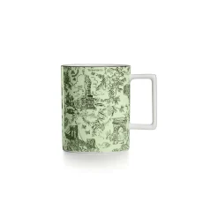 Tiffany & Co. Tiffany Toile Mug in Tsavorite Bone China | ^ The Home|Housewarming Gifts