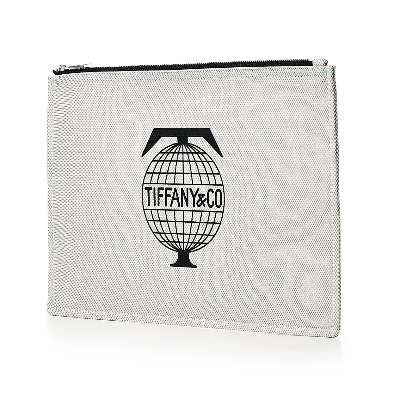 Tiffany & Co. Tiffany Travel flat pouch in canvas, large. | ^Women Business Gifts|Small Leather Goods