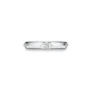 Tiffany & Co. Tiffany True® band ring in platinum with diamonds, 2.5 mm wide. | ^Women Rings|Men's Jewelry