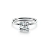 Tiffany & Co. Tiffany True® engagement ring in platinum: an icon of modern love. | ^ Engagement Rings