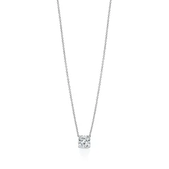 Tiffany & Co. Tiffany True® Pendant in Platinum with a Tiffany True® Diamond | ^ Necklaces & Pendants|Platinum Jewelry