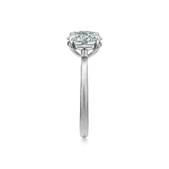 Tiffany & Co. Tiffany True® round brilliant engagement ring: an icon of modern love. | ^ Engagement Rings