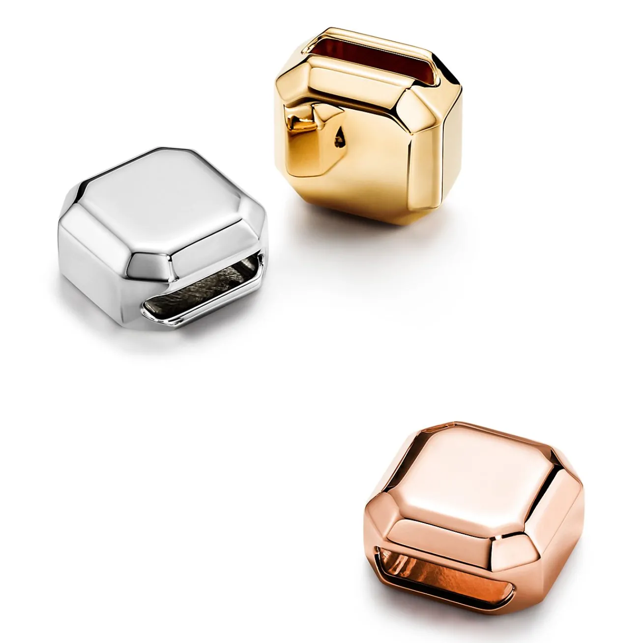 Tiffany & Co. Tiffany True® Scarf Ring in Rose Gold-plated Metal | ^Women Women's Accessories