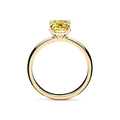 Tiffany & Co. Tiffany True® yellow diamond engagement ring in 18k gold: an icon of modern love | ^ Engagement Rings