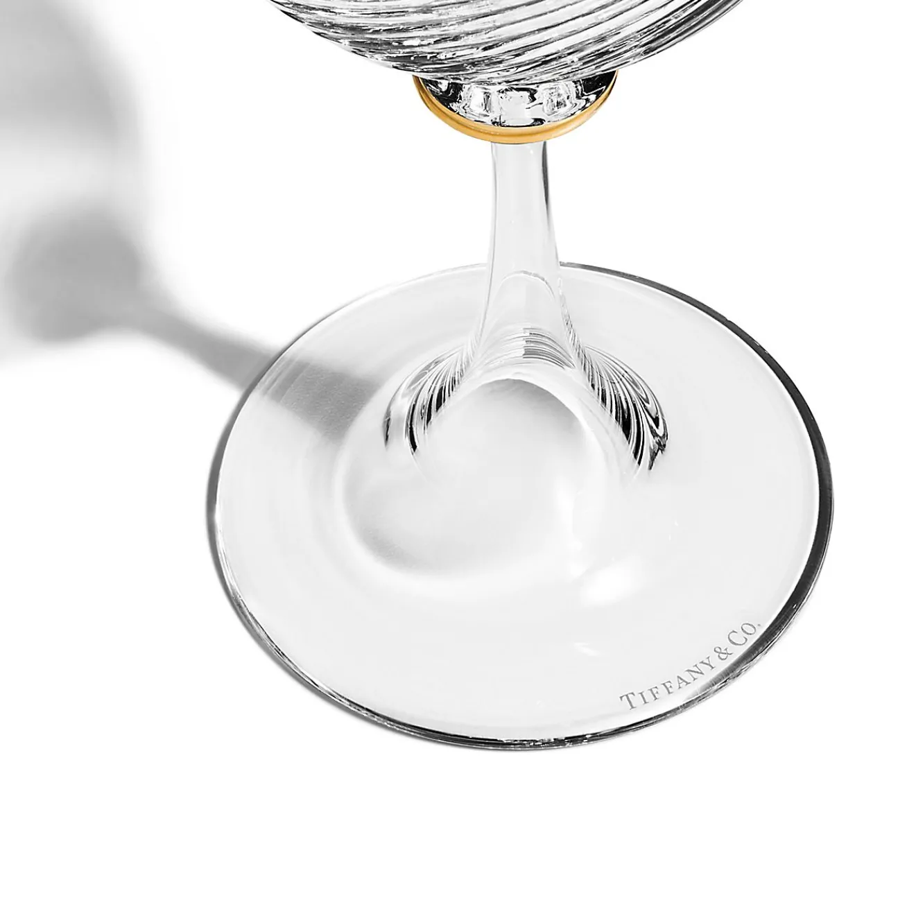 Tiffany & Co. Tiffany Twist Water Glass in Glass | ^ The Home|Housewarming Gifts