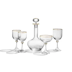 Tiffany & Co. Tiffany Twist White Wine Glass in Glass | ^ Glassware & Barware|Bar & Drinkware