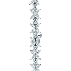 Tiffany & Co. Tiffany Victoria® Cluster Tennis Bracelet in Platinum with Diamonds | ^ Bracelets|Platinum Jewelry