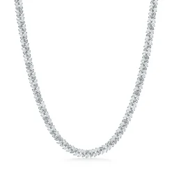 Tiffany & Co. Tiffany Victoria® diamond vine necklace in platinum, 16". | ^ Necklaces & Pendants|Platinum Jewelry