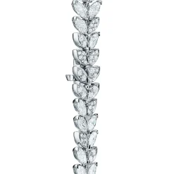 Tiffany & Co. Tiffany Victoria® diamond vine necklace in platinum, 16