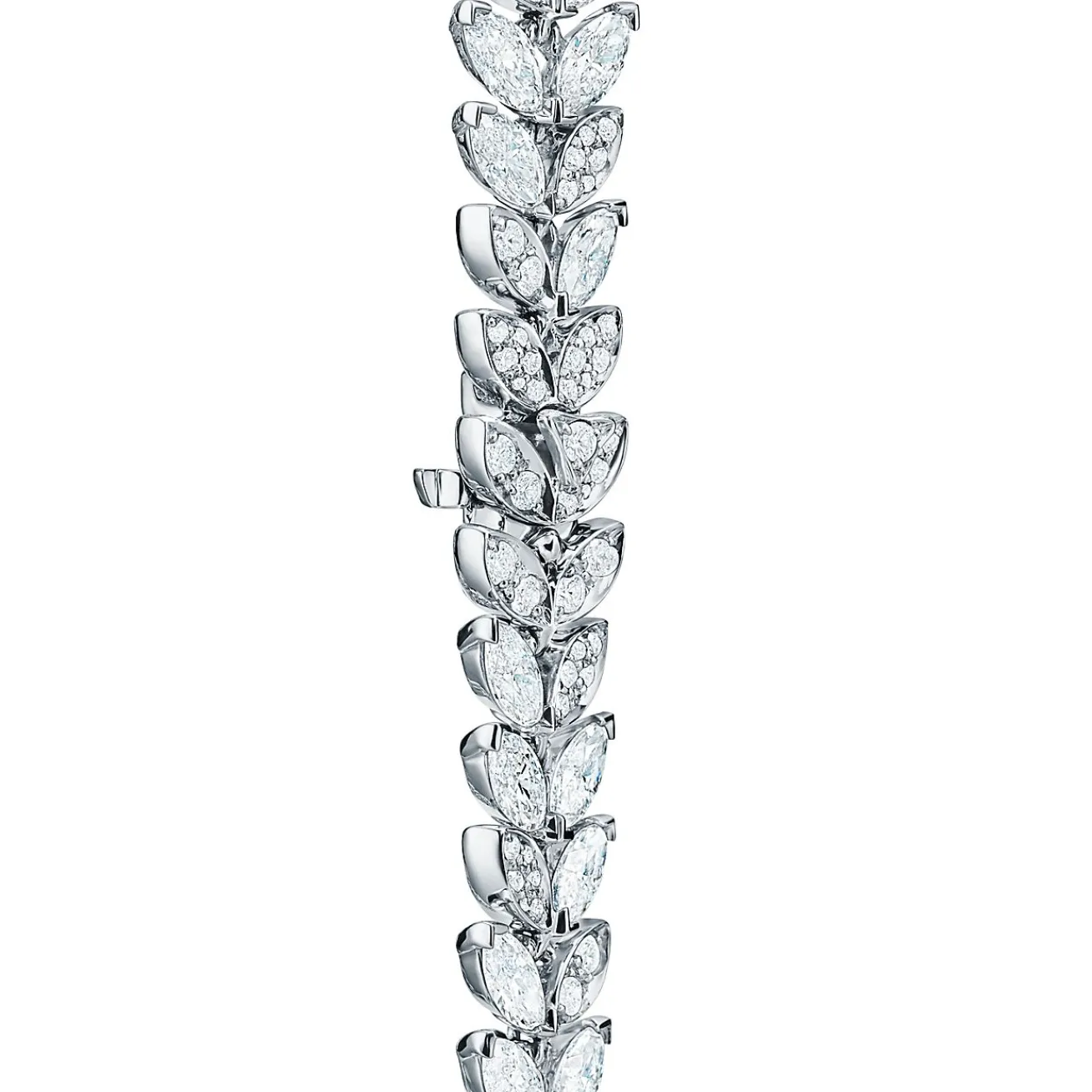Tiffany & Co. Tiffany Victoria® diamond vine necklace in platinum, 16". | ^ Necklaces & Pendants|Platinum Jewelry