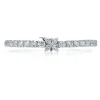 Tiffany & Co. Tiffany Victoria® diamond line bracelet in platinum. | ^ Diamond Jewelry