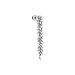 Tiffany & Co. Tiffany Victoria® diamond vine drop earrings in platinum. | ^ Earrings|Platinum Jewelry