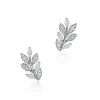 Tiffany & Co. Tiffany Victoria® diamond vine climber earrings in platinum. | ^ Earrings|Platinum Jewelry
