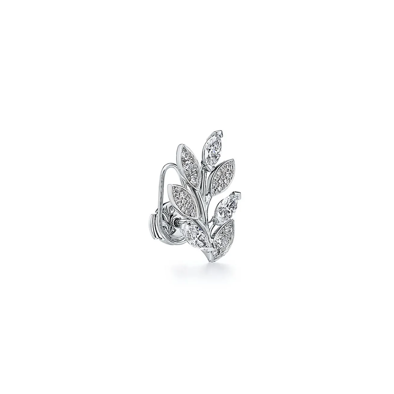Tiffany & Co. Tiffany Victoria® diamond vine climber earrings in platinum. | ^ Earrings|Platinum Jewelry