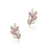 Tiffany & Co. Tiffany Victoria® diamond vine climber earrings in 18k rose gold. | ^ Earrings|Rose Gold Jewelry