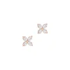 Tiffany & Co. Tiffany Victoria® earrings in 18k rose gold with diamonds, mini. | ^ Rose Gold Jewelry|Diamond Jewelry