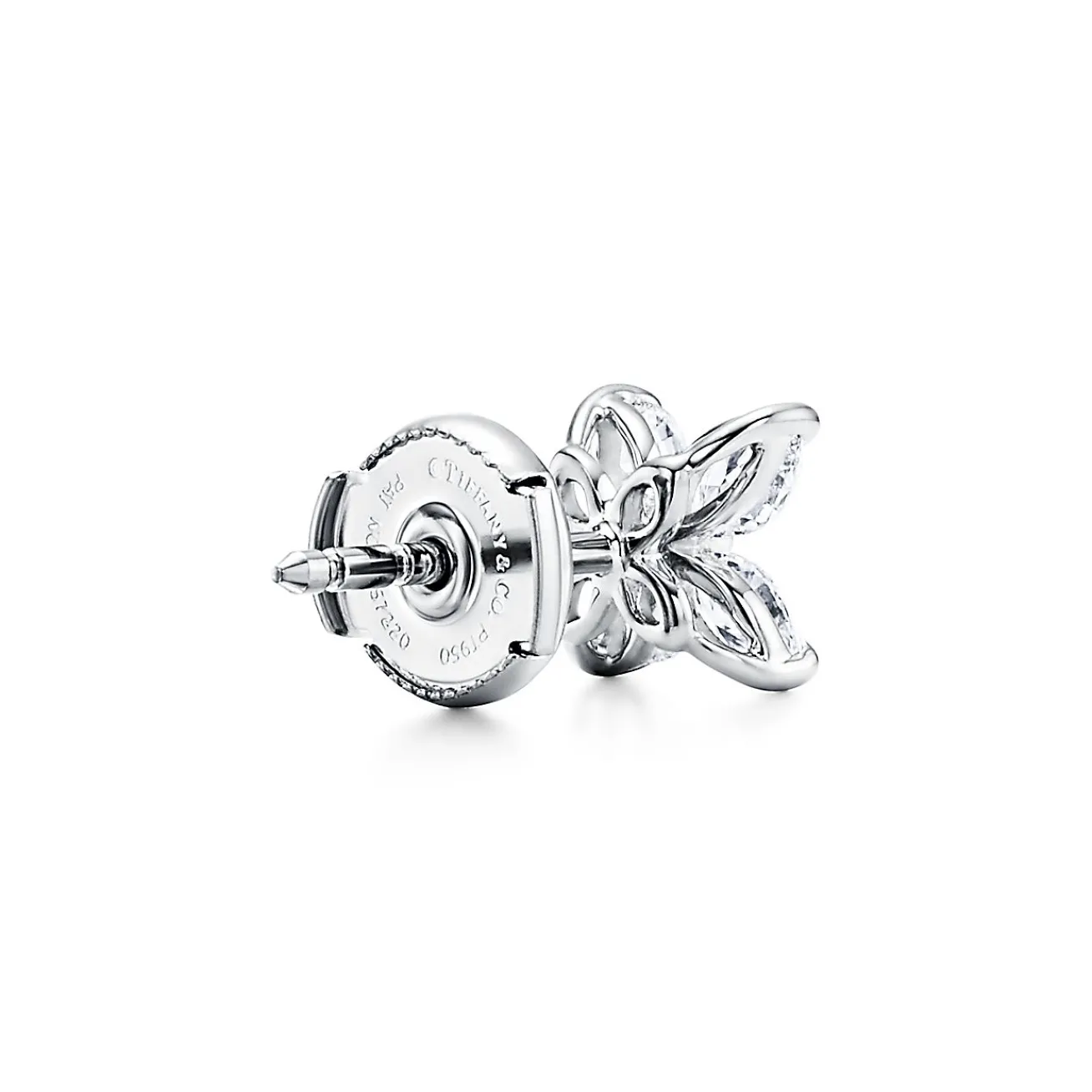 Tiffany & Co. Tiffany Victoria® earrings in platinum with diamonds, small. | ^ Earrings|Gifts for Her