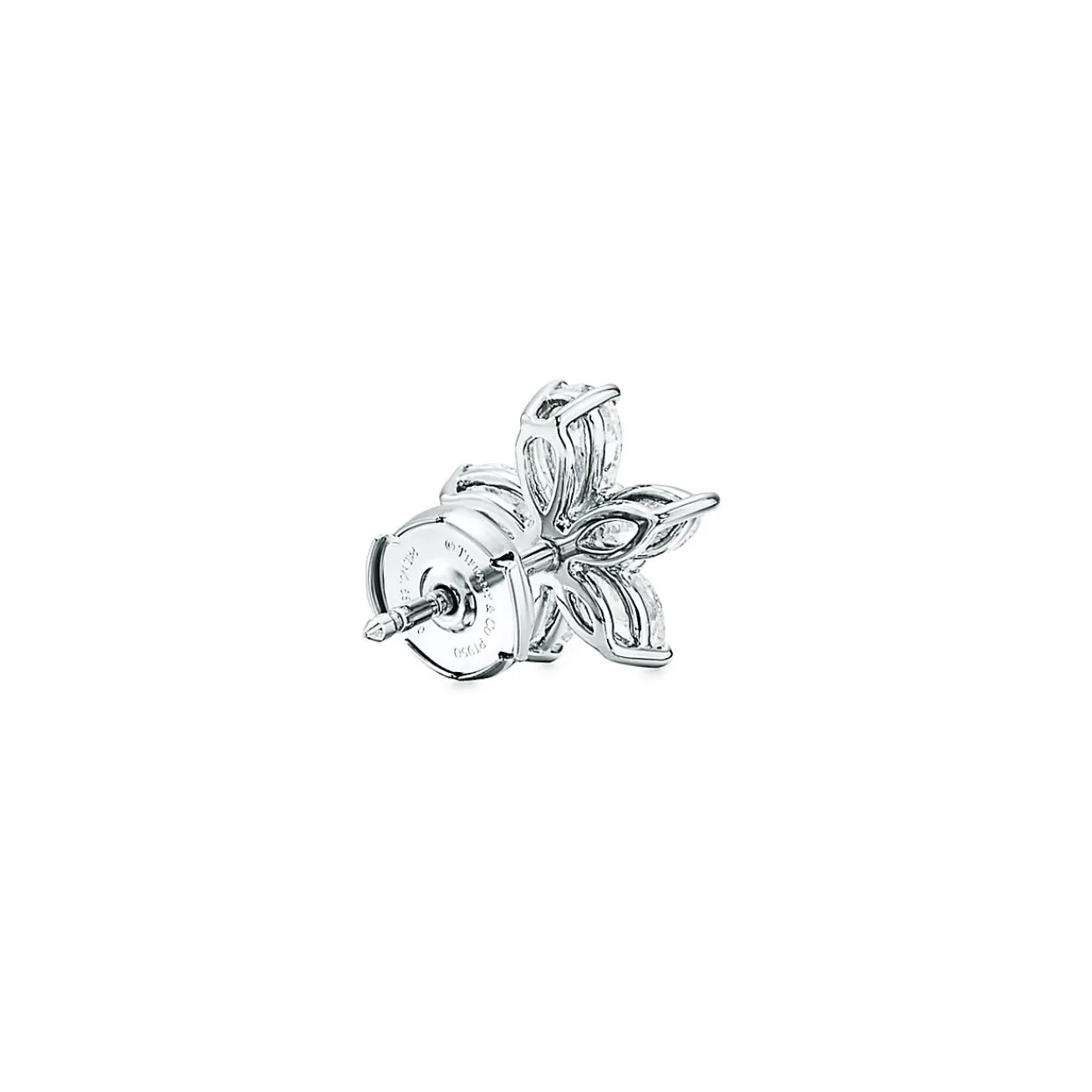 Tiffany & Co. Tiffany Victoria® Mixed Cluster Diamond Earrings | ^ Earrings|Platinum Jewelry