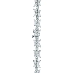 Tiffany & Co. Tiffany Victoria® mixed cluster necklace in platinum with diamonds. | ^ Necklaces & Pendants|Platinum Jewelry