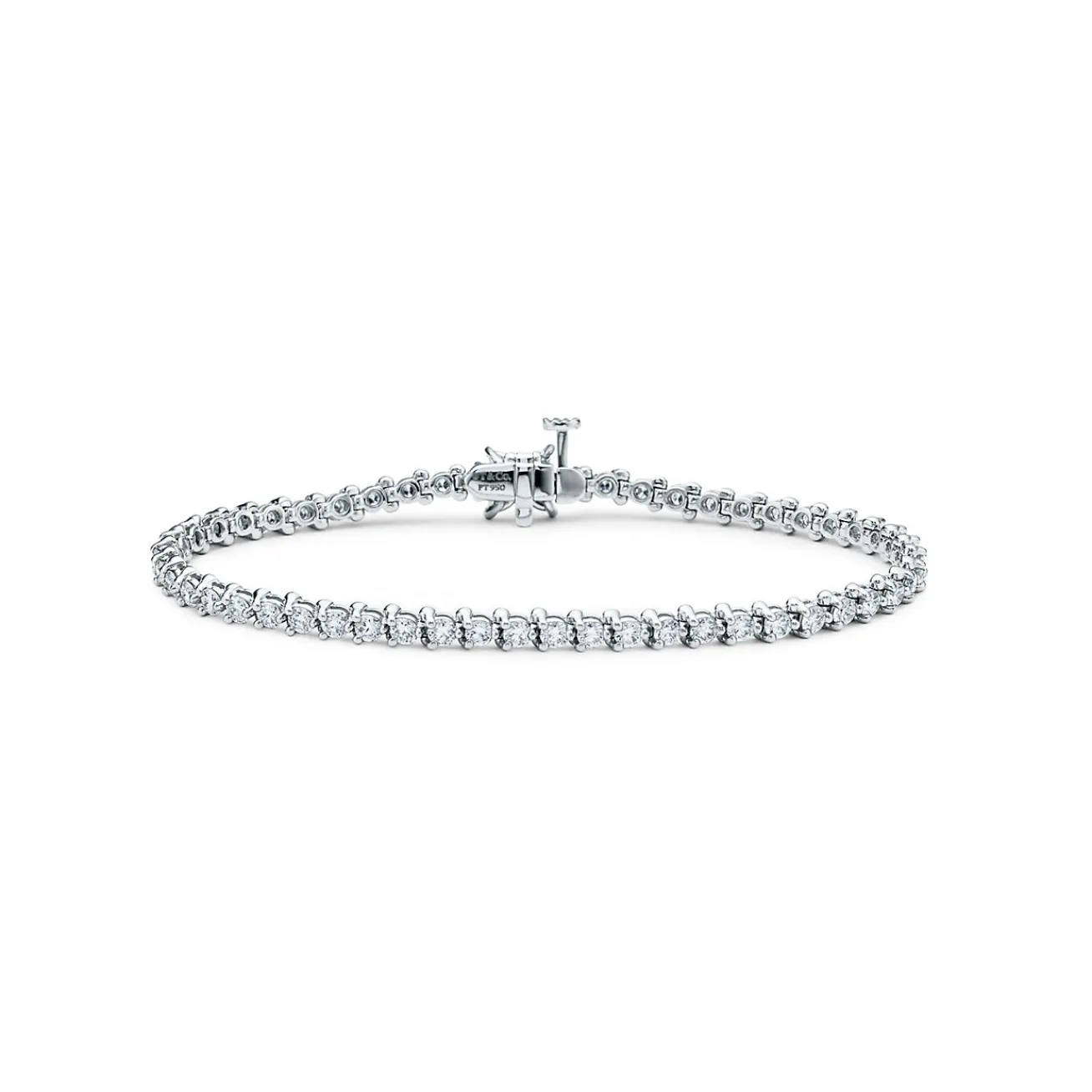 Tiffany & Co. Tiffany Victoria® Tennis Bracelet in Platinum with Diamonds | ^ Bracelets|Gifts for Her