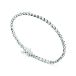 Tiffany & Co. Tiffany Victoria® Tennis Bracelet in Platinum with Diamonds | ^ Bracelets|Gifts for Her