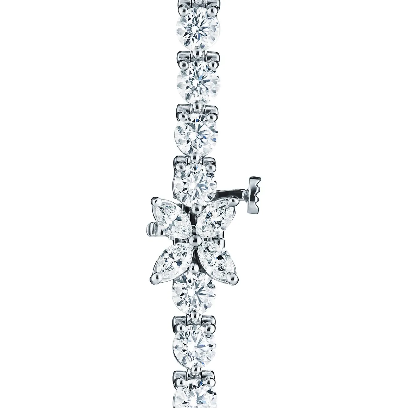 Tiffany & Co. Tiffany Victoria® Tennis Bracelet in Platinum with Diamonds | ^ Bracelets|Platinum Jewelry