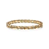Tiffany & Co. Tiffany Victoria® Vine Hinged Bangle in Yellow Gold with Diamonds | ^ Bracelets|Gold Jewelry