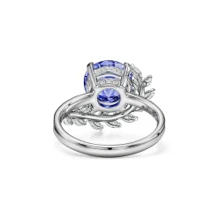 Tiffany & Co. Tiffany Victoria® Vine Ring in Platinum with a Tanzanite and Diamonds | ^ Rings|Platinum Jewelry