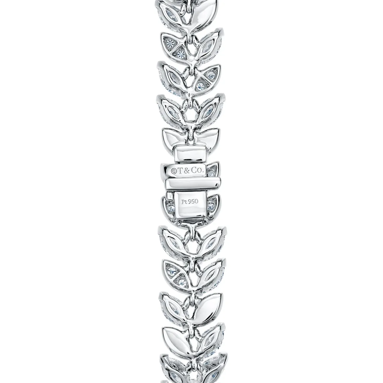 Tiffany & Co. Tiffany Victoria® Vine Tennis Bracelet in Platinum with Diamonds | ^ Bracelets|Platinum Jewelry