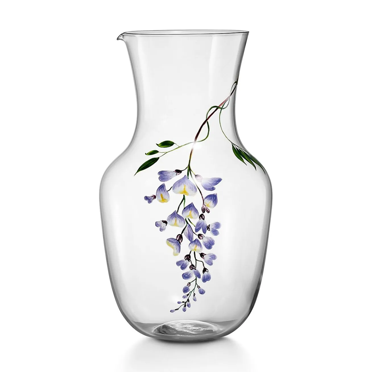 Tiffany & Co. Tiffany Wisteria Pitcher in Glass | ^ The Couple|Wedding Gifts