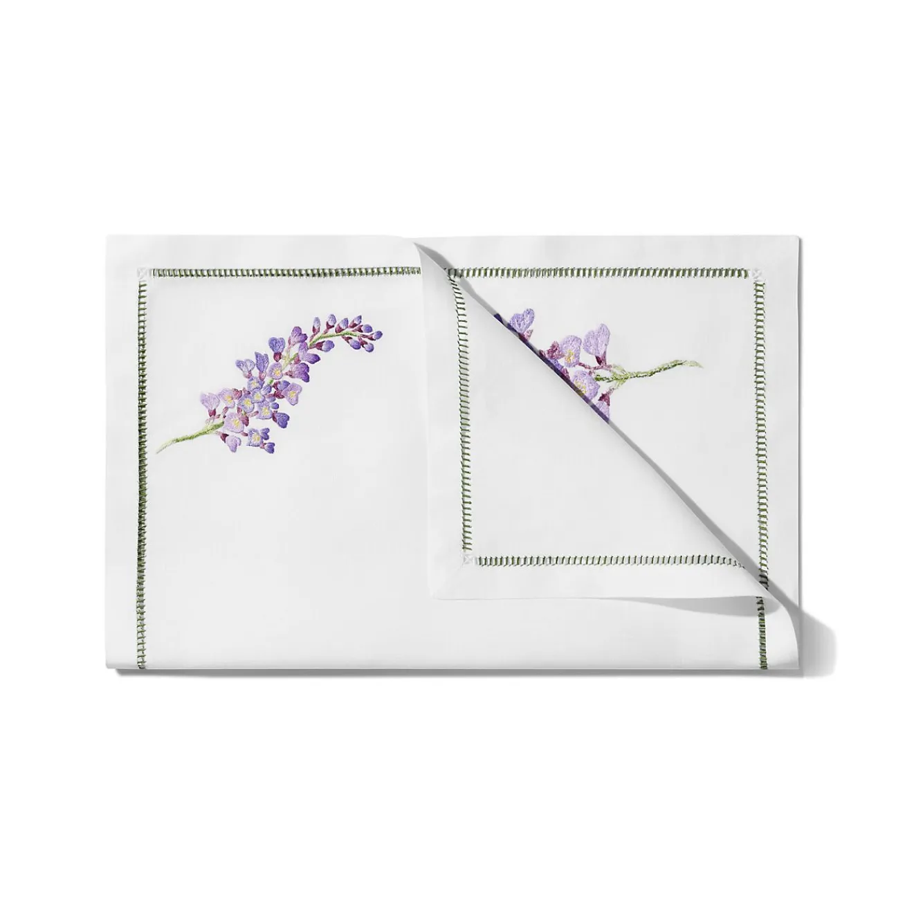 Tiffany & Co. Tiffany Wisteria Placemats in Linen, Set of Four | ^ Table Linens