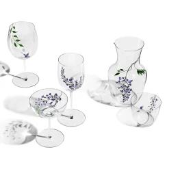 Tiffany & Co. Tiffany Wisteria Water Glass in Glass | ^ The Couple|Wedding Gifts
