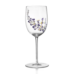 Tiffany & Co. Tiffany Wisteria White Wine Glass in Glass | ^ The Couple|Wedding Gifts