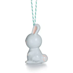 Tiffany & Co. Tiny Tiffany Bunny Ornament in Multicolored Earthenware | ^ Baby|Baby