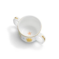 Tiffany & Co. Tiny Tiffany Sea Animals Double-handled Baby Cup in Bone China | ^ Baby|Baby