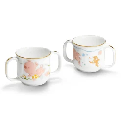 Tiffany & Co. Tiny Tiffany Sea Animals Double-handled Baby Cup in Bone China | ^ Baby|Baby