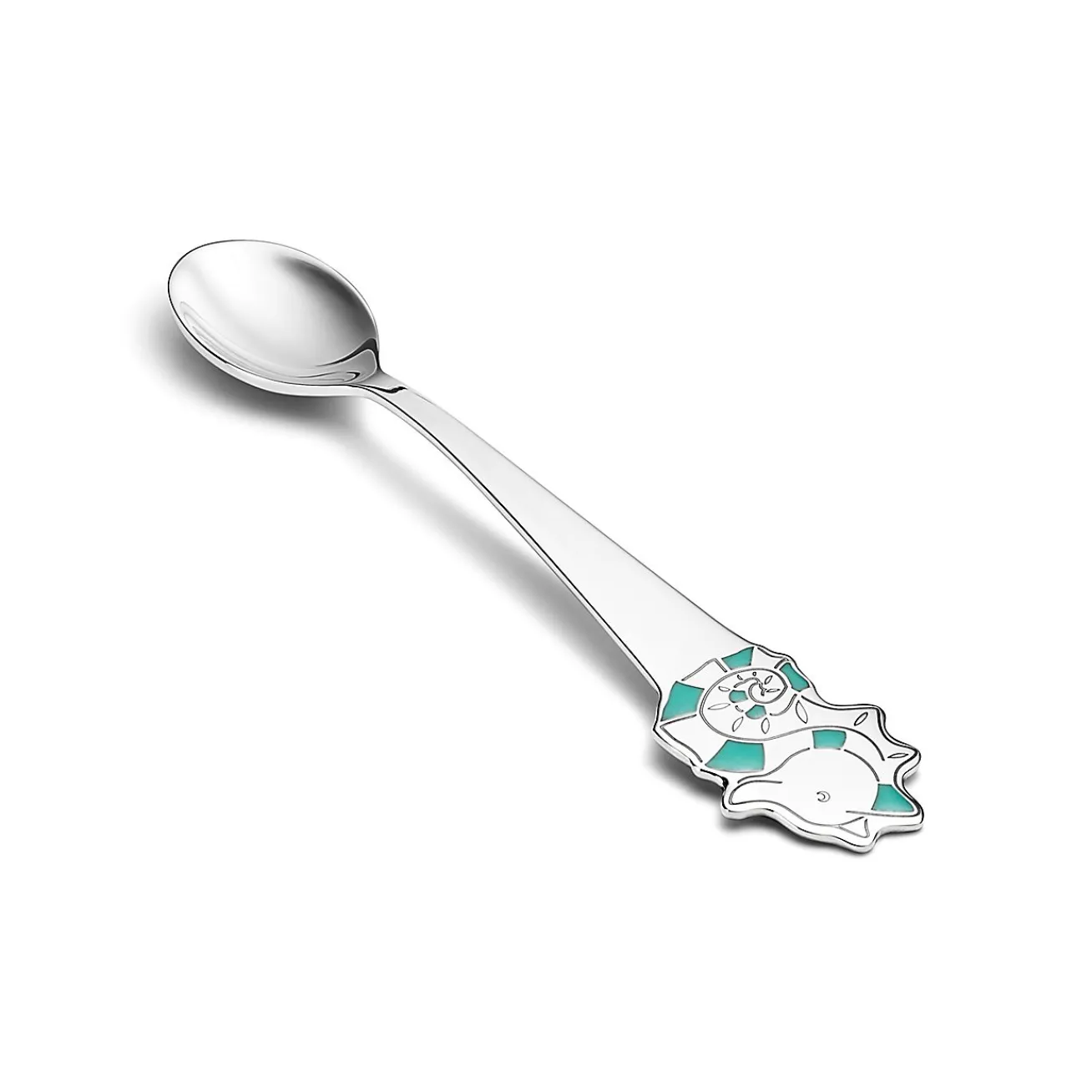 Tiffany & Co. Tiny Tiffany Seahorse Baby Spoon in Sterling Silver | ^ Baby|Baby