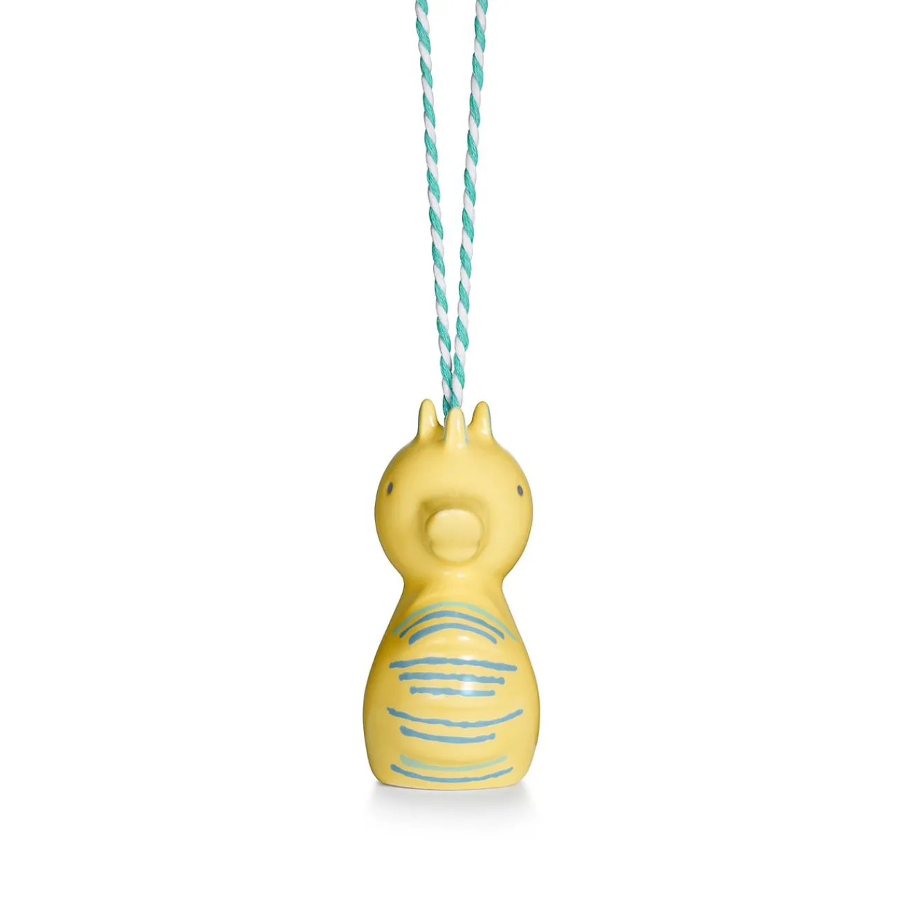 Tiffany & Co. Tiny Tiffany Seahorse Ornament in Multicolored Earthenware | ^ Baby|Baby