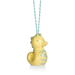 Tiffany & Co. Tiny Tiffany Seahorse Ornament in Multicolored Earthenware | ^ Baby|Baby