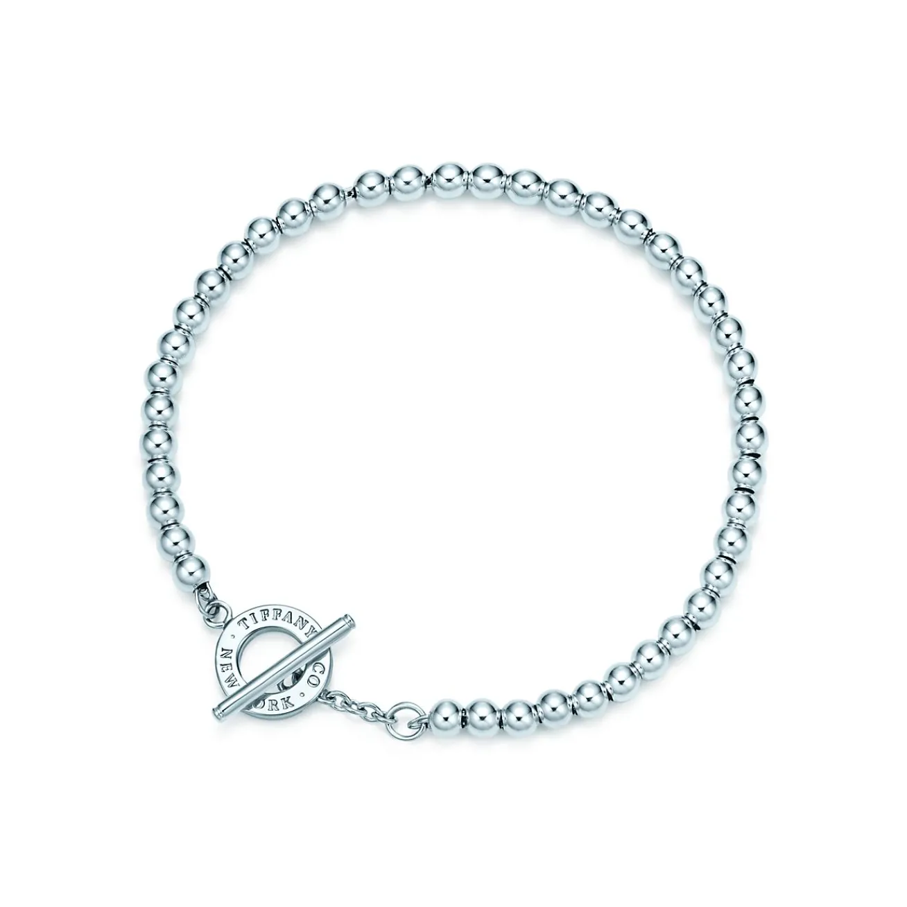 Tiffany & Co. Toggle Bead Bracelet in Sterling Silver, 4 mm | ^ Bracelets|Sterling Silver Jewelry