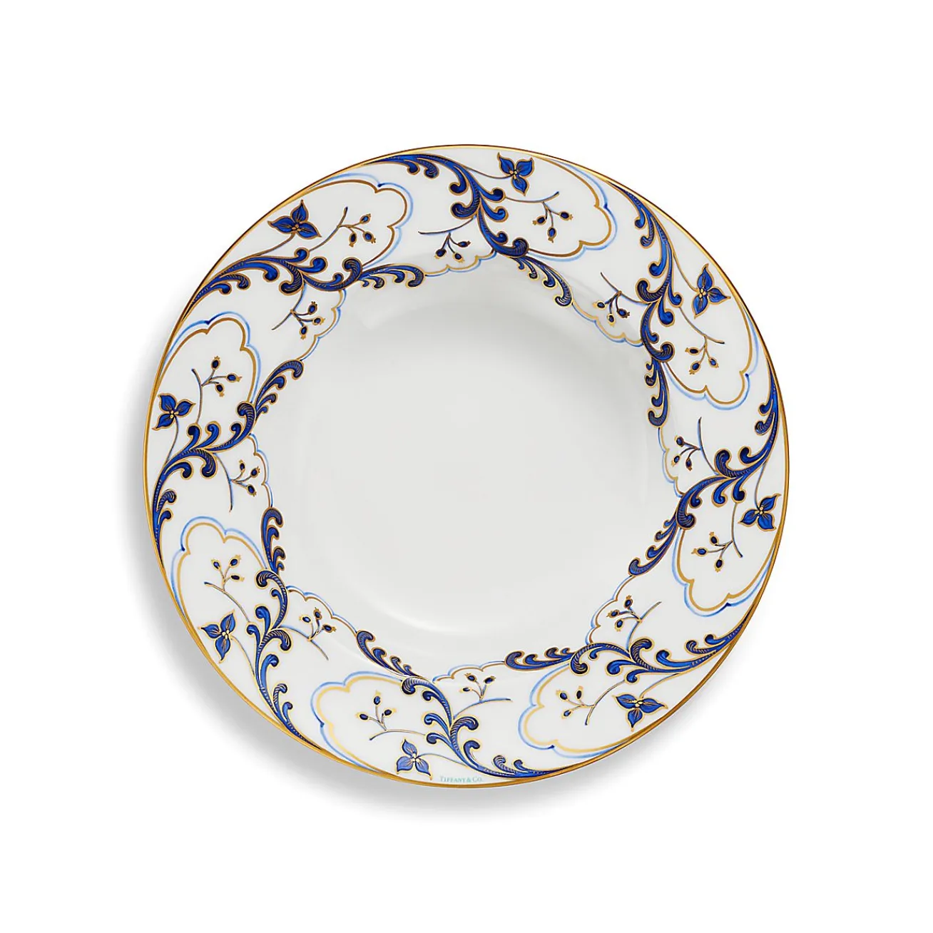 Tiffany & Co. Valse Bleue Bowl in Bone China | ^ The Couple|Wedding Gifts