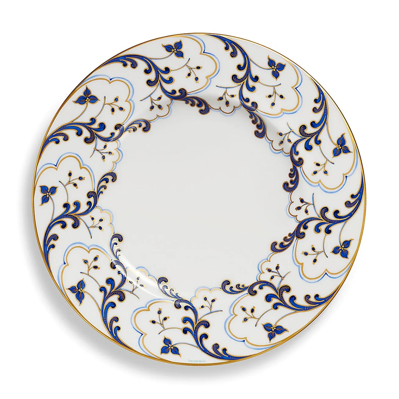 Tiffany & Co. Valse Bleue Charger in Bone China | ^ The Home|Housewarming Gifts